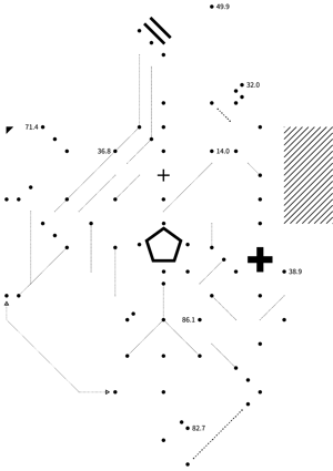 Abstract Design Pentagon